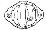 Dana 25 diff cover