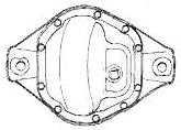 Dana 44 diff cover