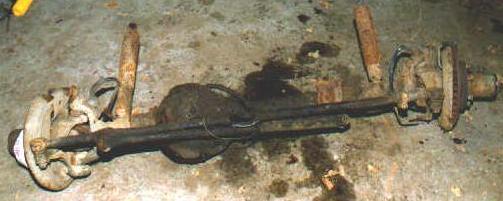 Cherokee Dana 44 before cutting