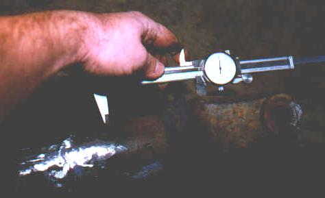 Measuring Dana 44 for cut