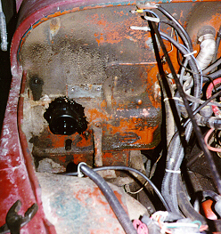 New heater motor installed