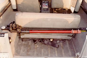 Hi-Lift jack mount, back view