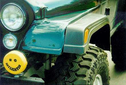 Front corner TJ flare