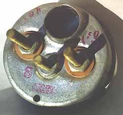 Back of oil pressure gauge