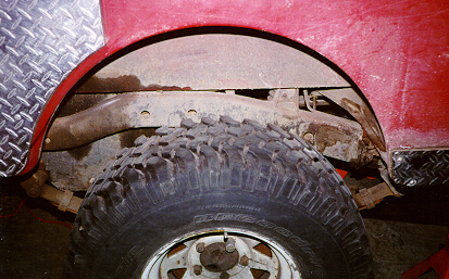 Before fender trimming