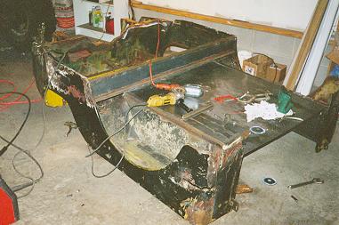 Replacing the floors