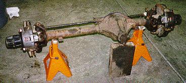 Dana 30 converted to disks